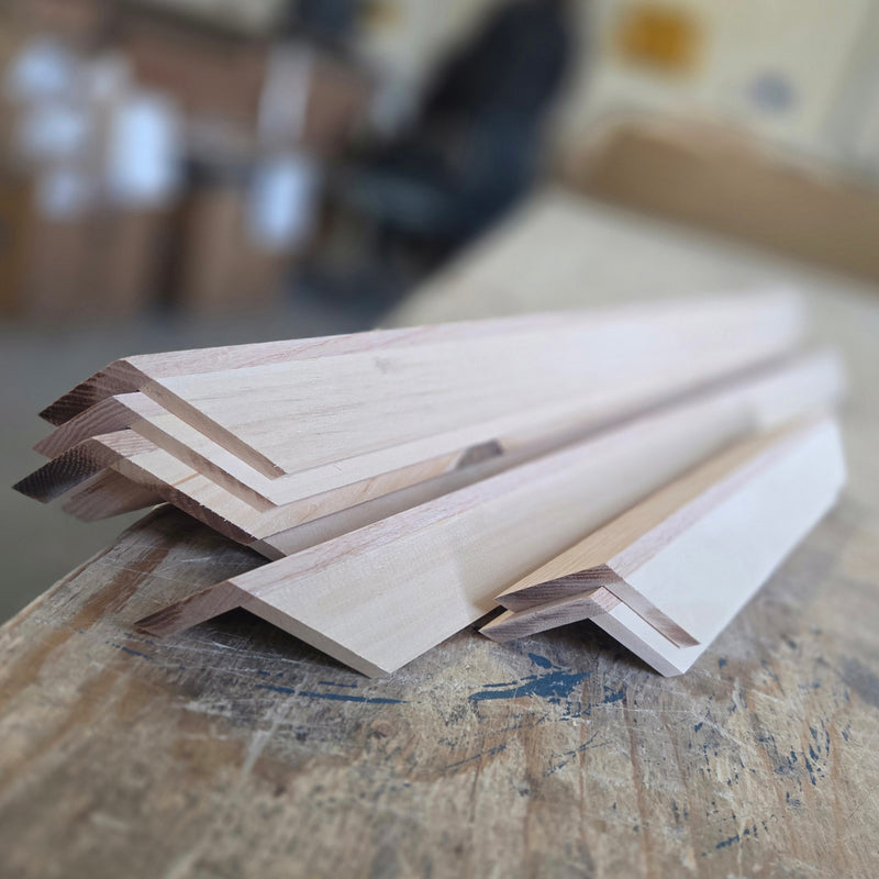 DIY Oak Frame Lengths (Pre-Cut, Unassembled – Gallery Depth Only)