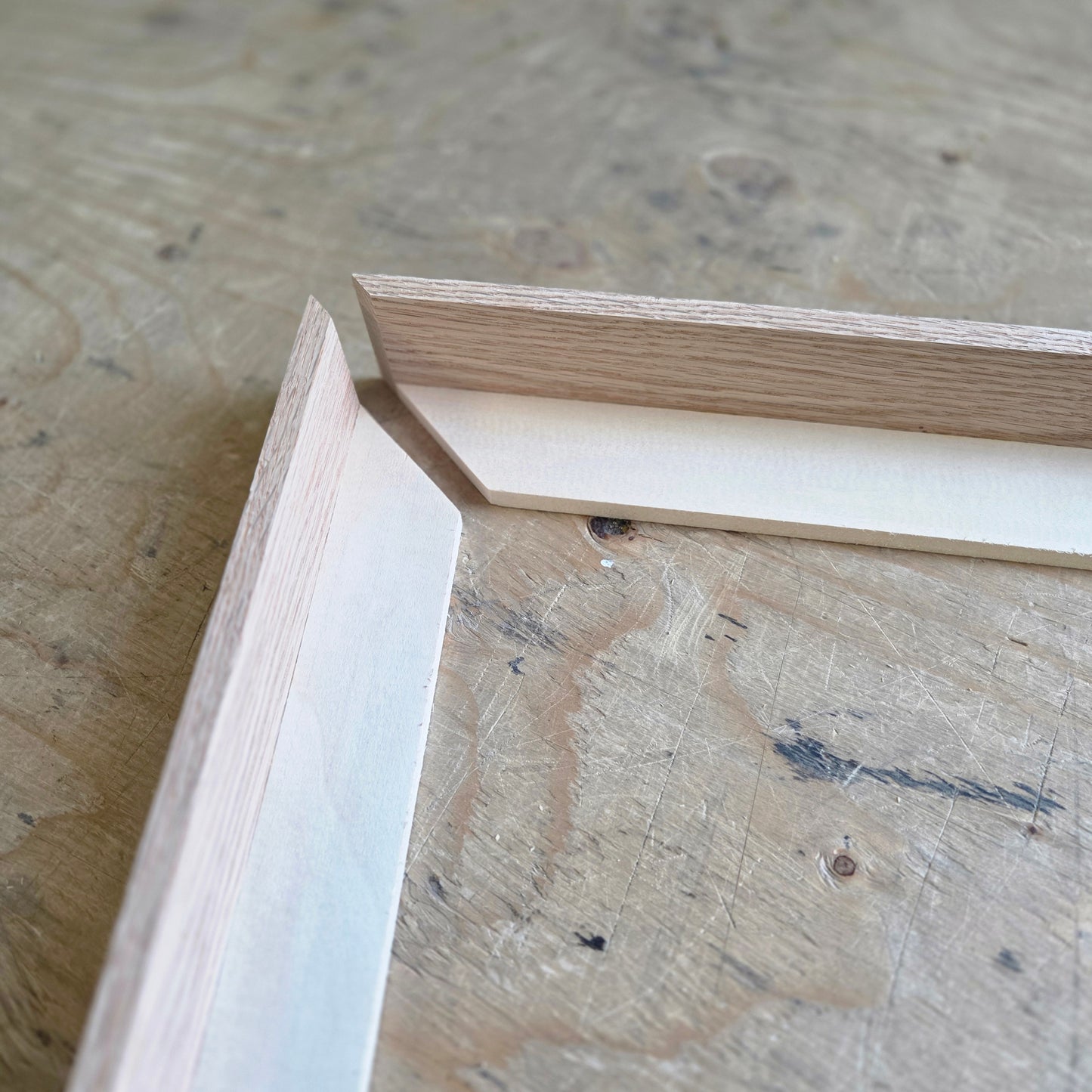 DIY Oak Frame Lengths (Pre-Cut, Unassembled – Gallery Depth Only)
