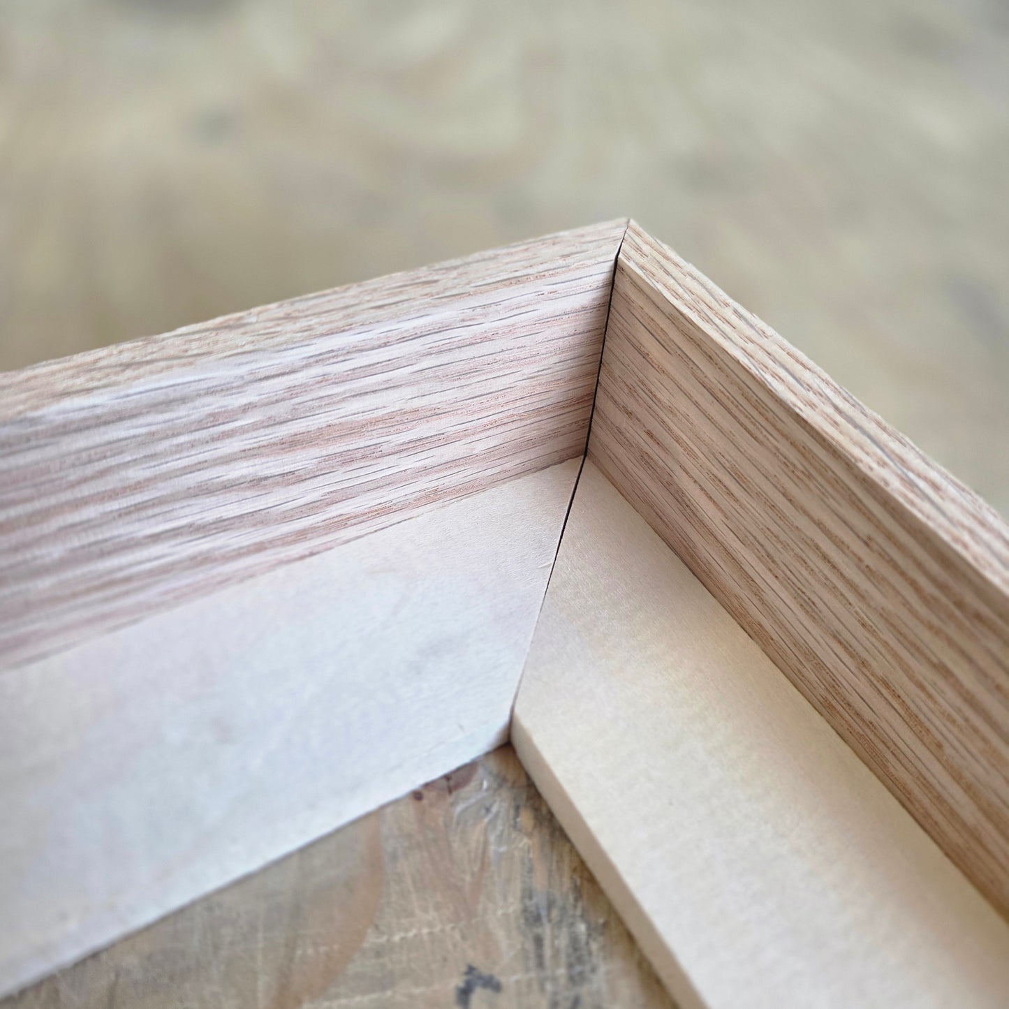 DIY Oak Frame Lengths (Pre-Cut, Unassembled – Gallery Depth Only)