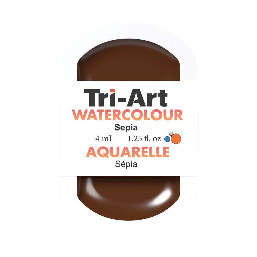 Tri-Art Water Colours - Sepia