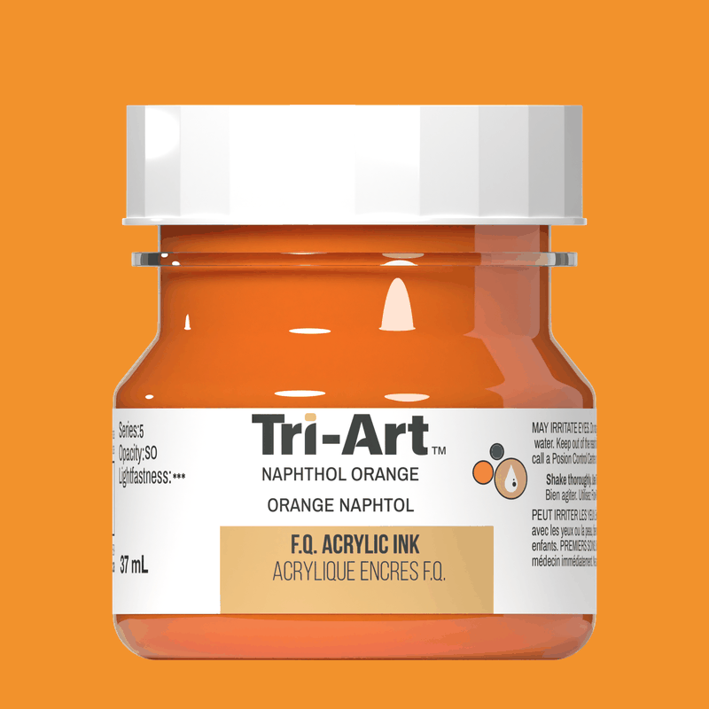 Tri-Art Ink - Naphthol Orange - 37mL