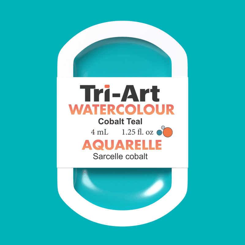 Tri-Art Water Colours - Cobalt Teal