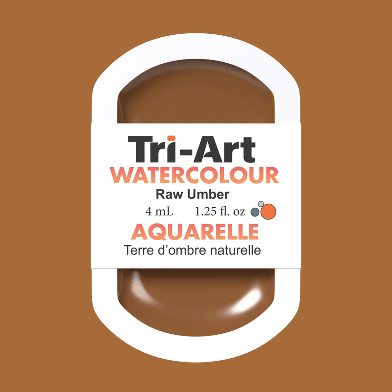 Tri-Art Water Colours - Raw Umber